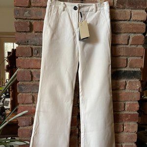 Authentic Brand New BURBERRY White Trousers